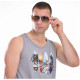 Target Ανδρική αμάνικη μπλούζα Single Jersey Tank Top Surf